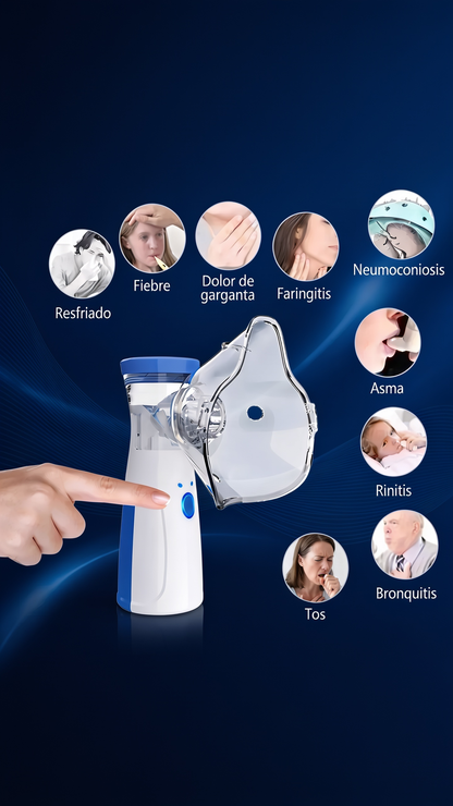 Nebulizador portátil inhalador